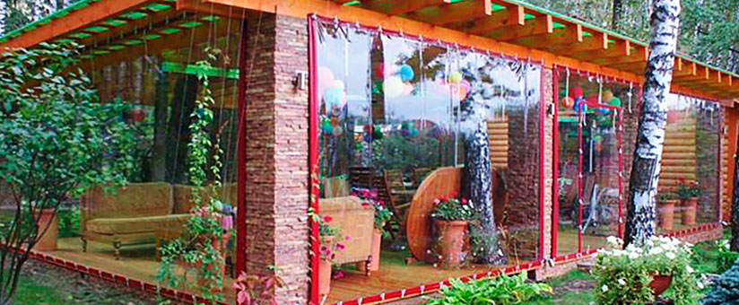 Окна для беседки